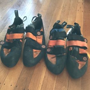 Evolv Shamans sz 13 rock climbing shoes